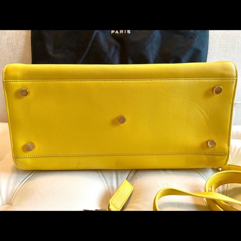 Saint Laurent Leather Satchel Bag - Picture 5 of 5